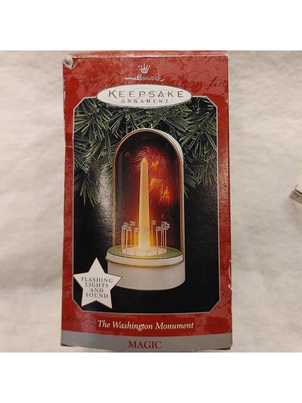 Hallmark Washington Monument 1998 Keepsake Ornament